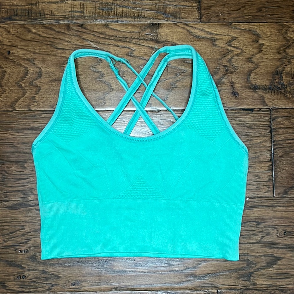 Zella Sports Bra | Color: Teal | Size Small
